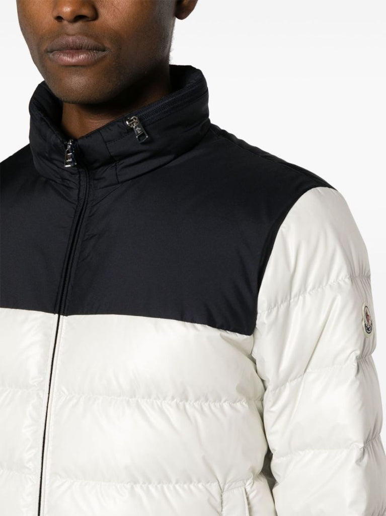 White Coyers Hooded Down Jacket