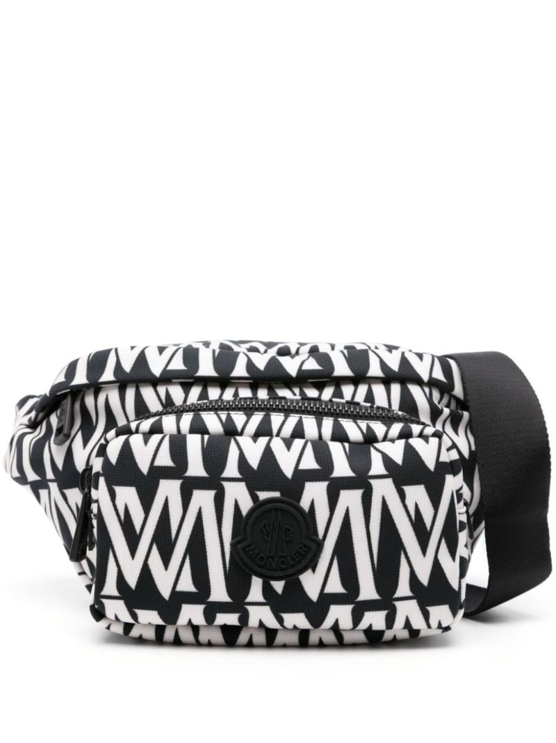 Black Durance Monogram-print Belt Bag