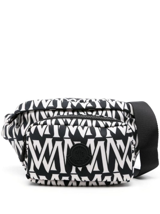 Black Durance Monogram-print Belt Bag