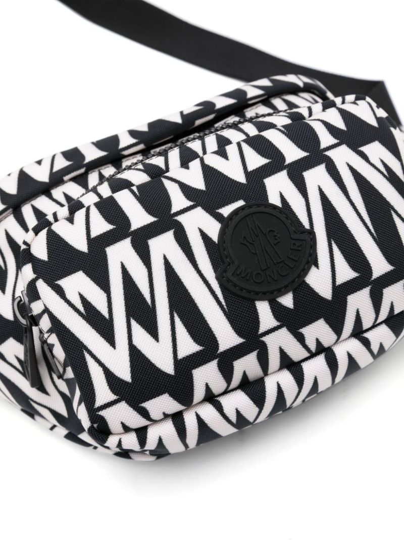 Black Durance Monogram-print Belt Bag