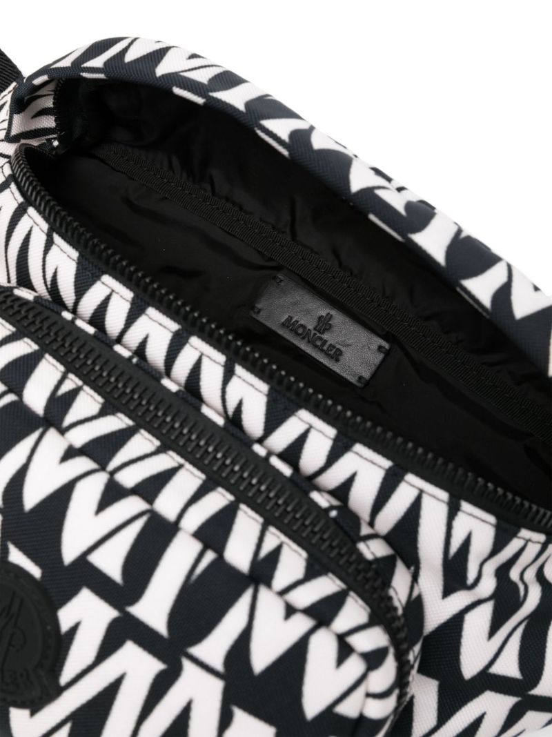 Black Durance Monogram-print Belt Bag