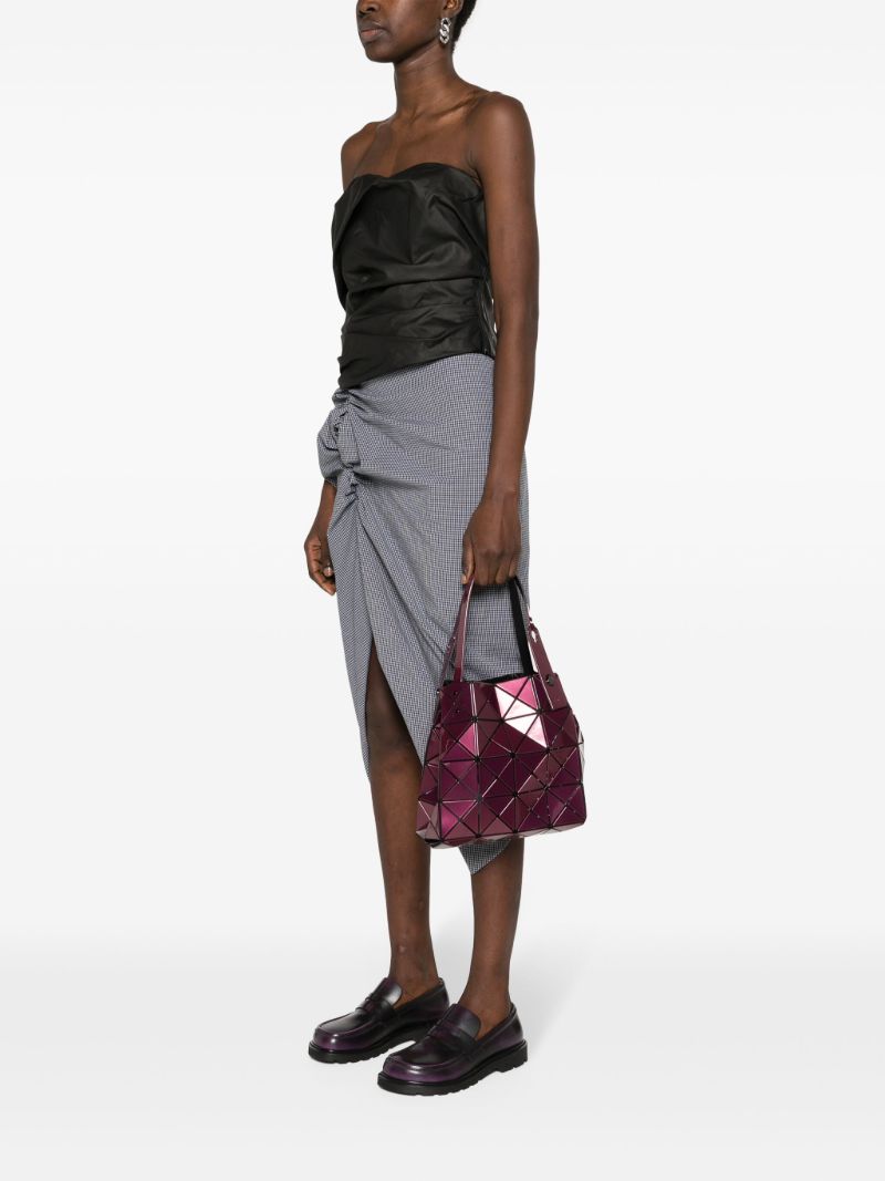 Pink Carat-2 Panelled Tote Bag