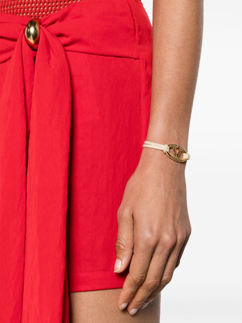 Gold-tone the Bold Edition Vlogo Rope Bracelet