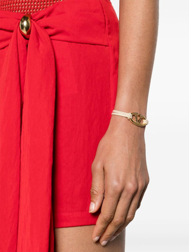 Gold-tone the Bold Edition Vlogo Rope Bracelet