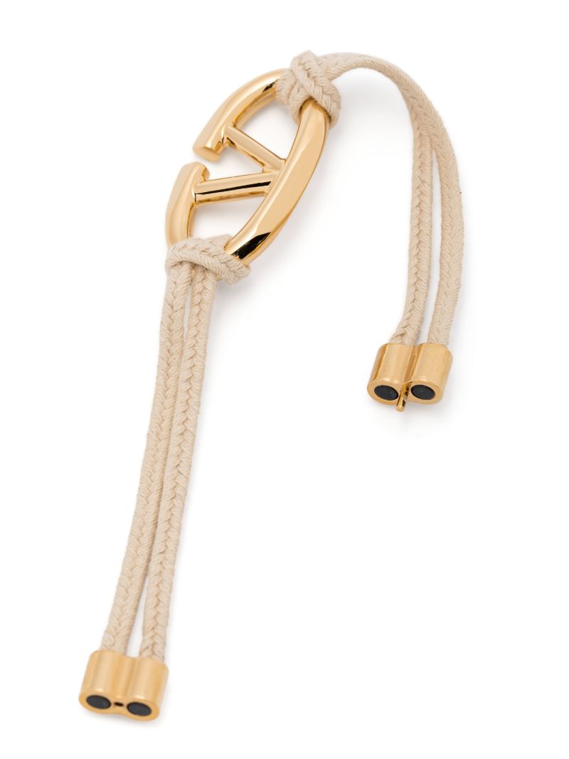 Gold-tone the Bold Edition Vlogo Rope Bracelet