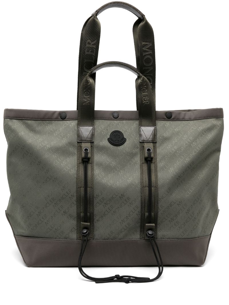 Green Tech Jacquard Tote Bag
