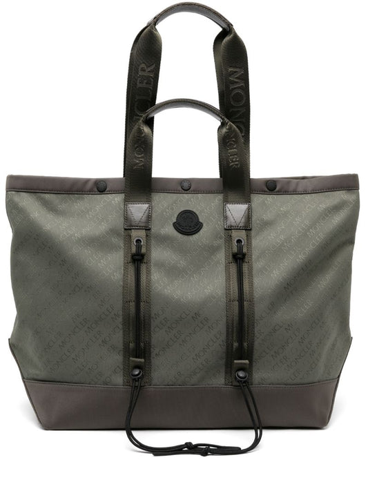 Green Tech Jacquard Tote Bag
