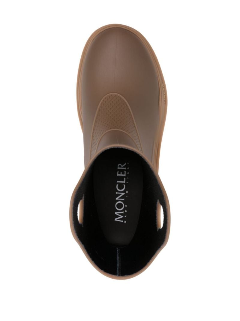 Brown Misty Rubber Rain Boots