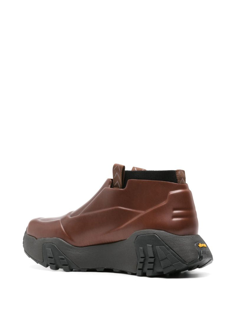 Brown Vibram Rubber Core Boots