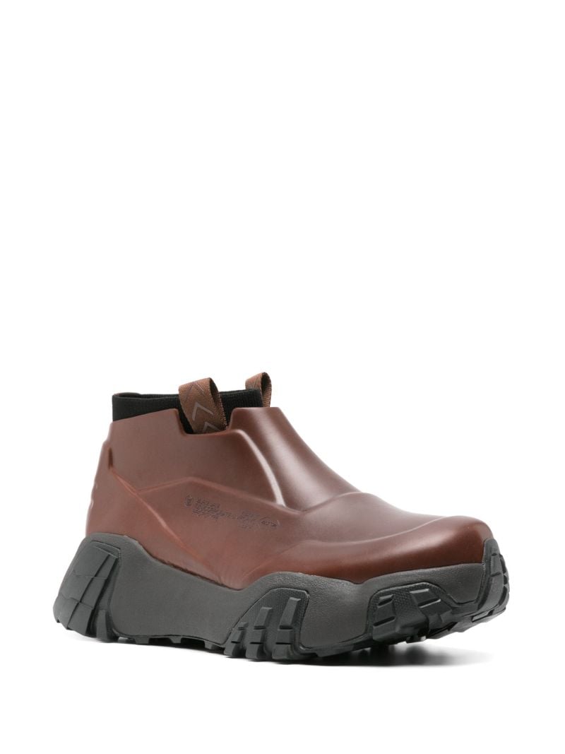 Brown Vibram Rubber Core Boots