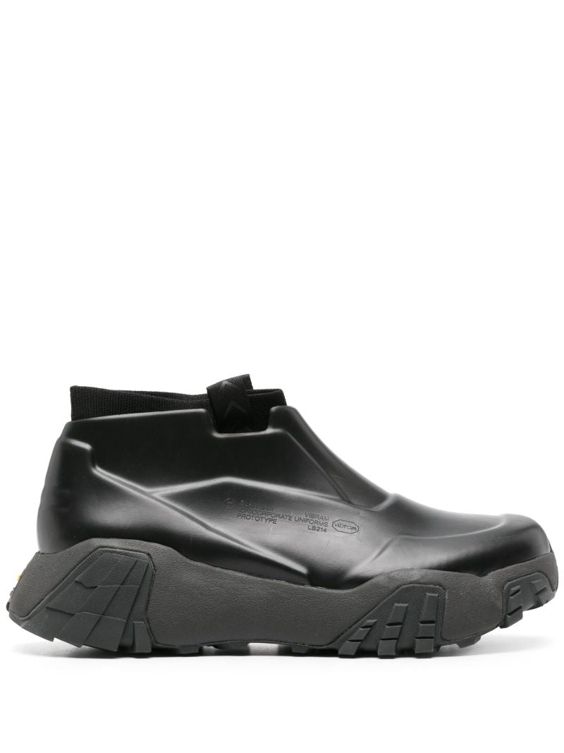 Black Vibram Rubber Core Boots