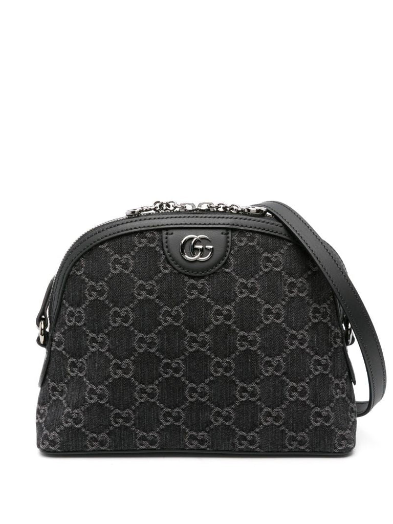 Black Ophidia Gg Small Shoulder Bag