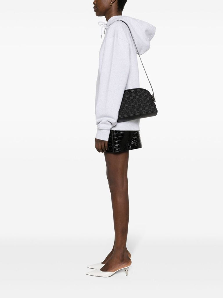 Black Ophidia Gg Small Shoulder Bag