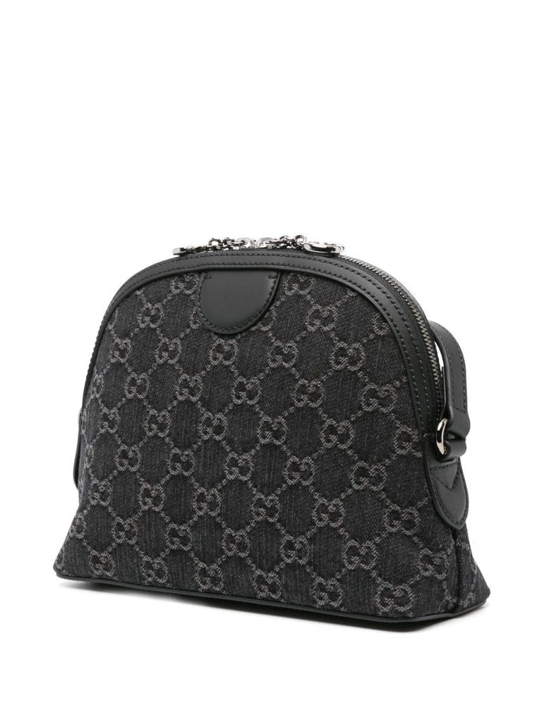 Black Ophidia Gg Small Shoulder Bag
