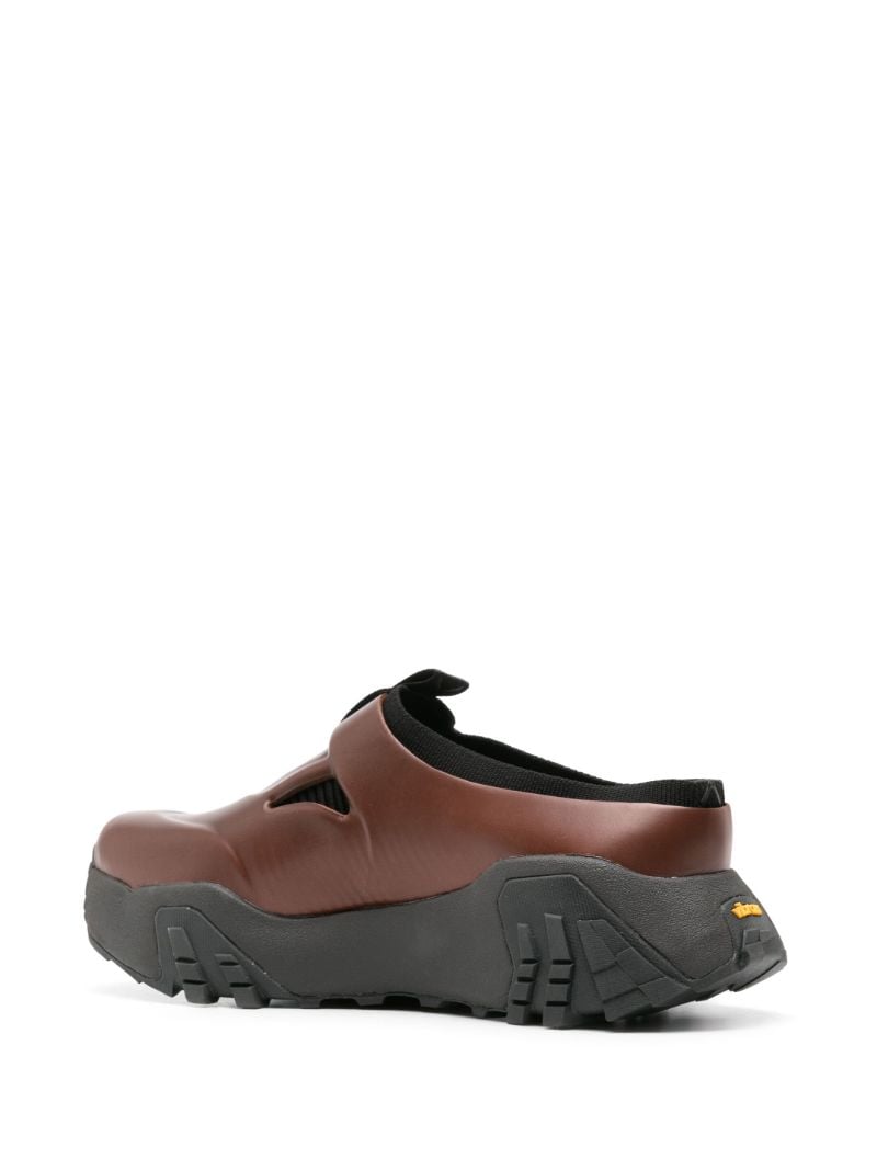 Brown Vibram Rubber Core Sabot Shoes