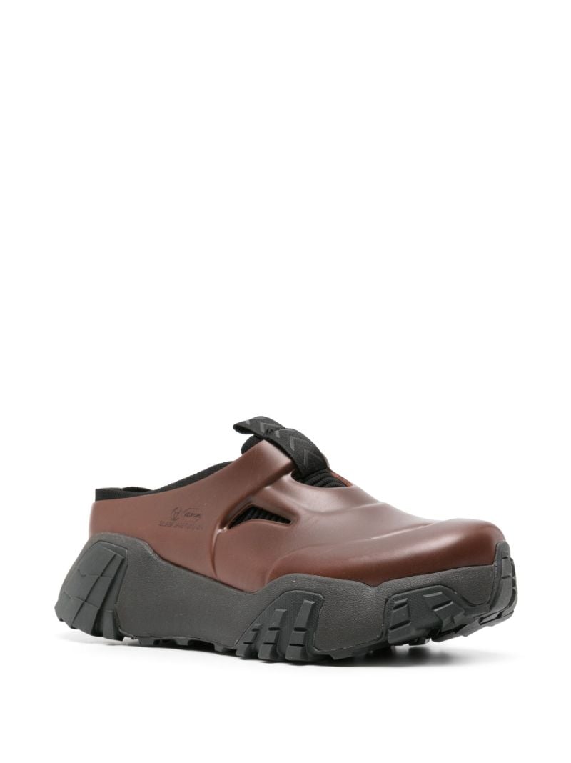 Brown Vibram Rubber Core Sabot Shoes