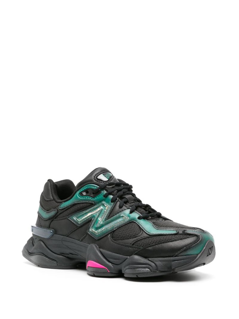 X Mowalola Black 9060 Sneakers
