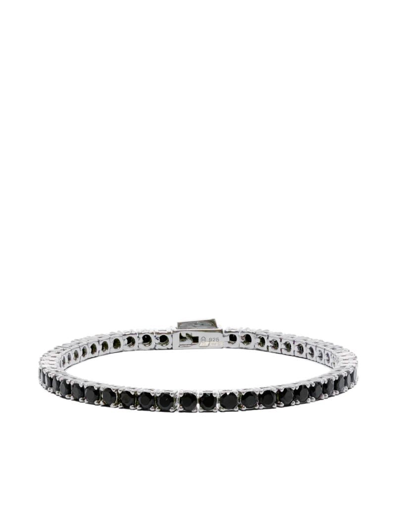 Sterling Silver Crystal-embellished Bracelet