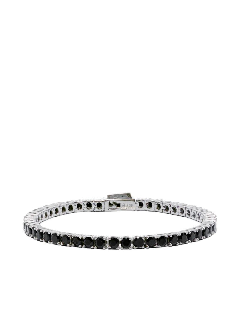 Sterling Silver Crystal-embellished Bracelet