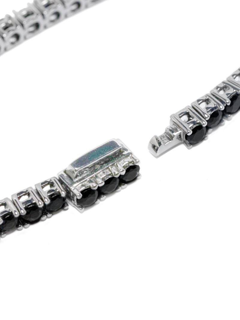 Sterling Silver Crystal-embellished Bracelet
