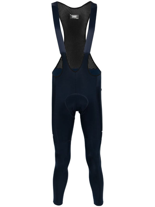 Blue Essential Thermal Long Cycling Bibs