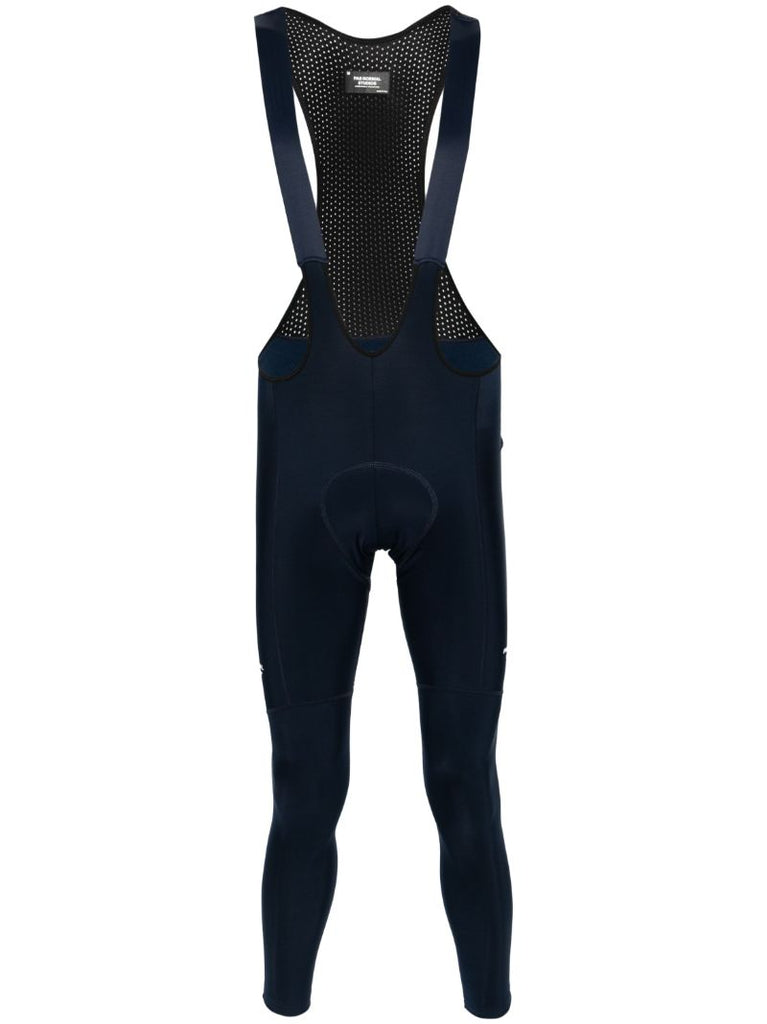 Blue Essential Thermal Long Cycling Bibs