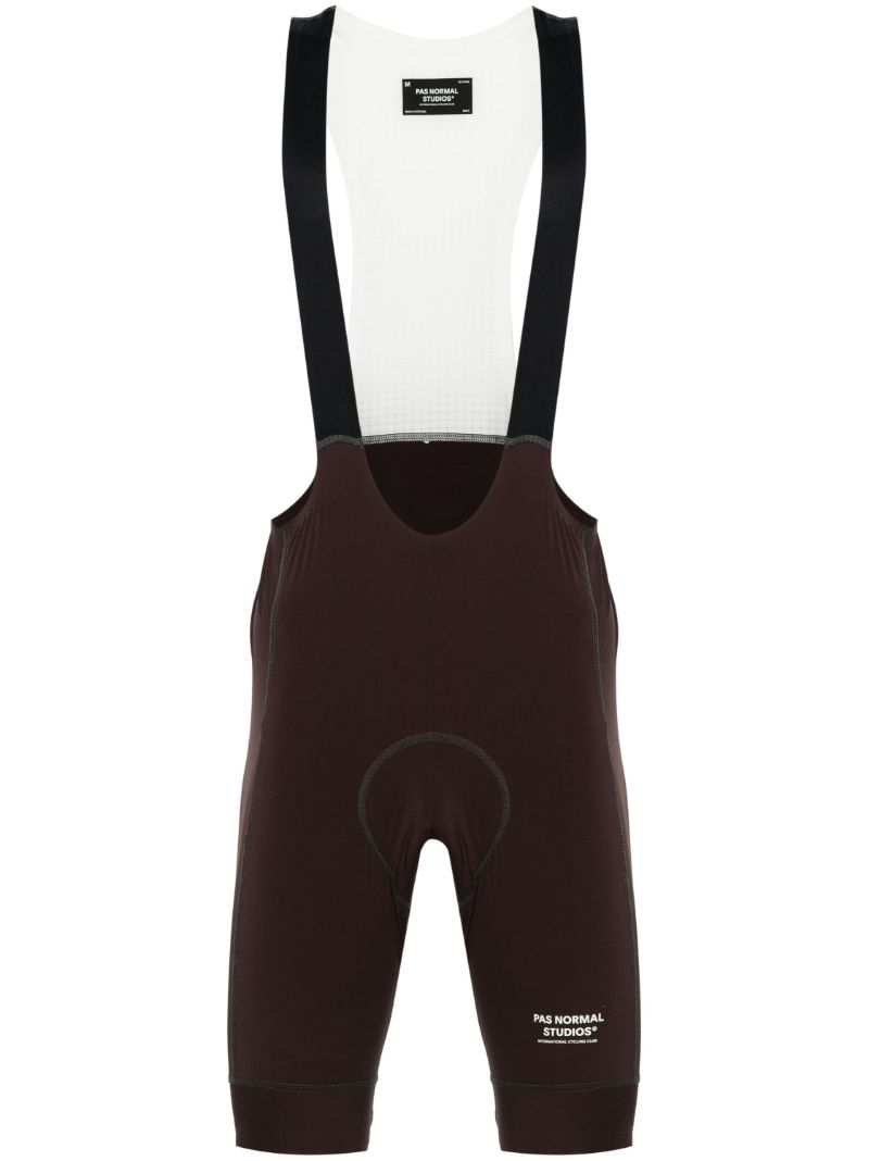 Red Escapism Bibs Cycling Shorts