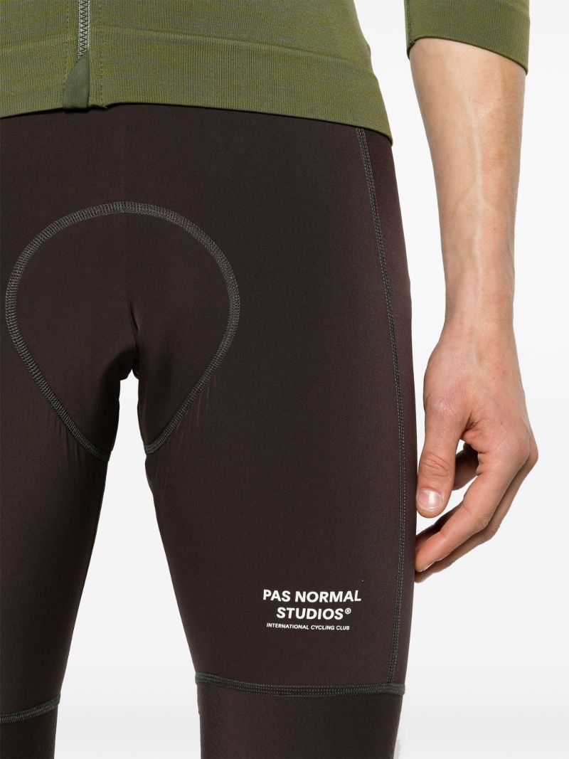 Red Escapism Bibs Cycling Shorts