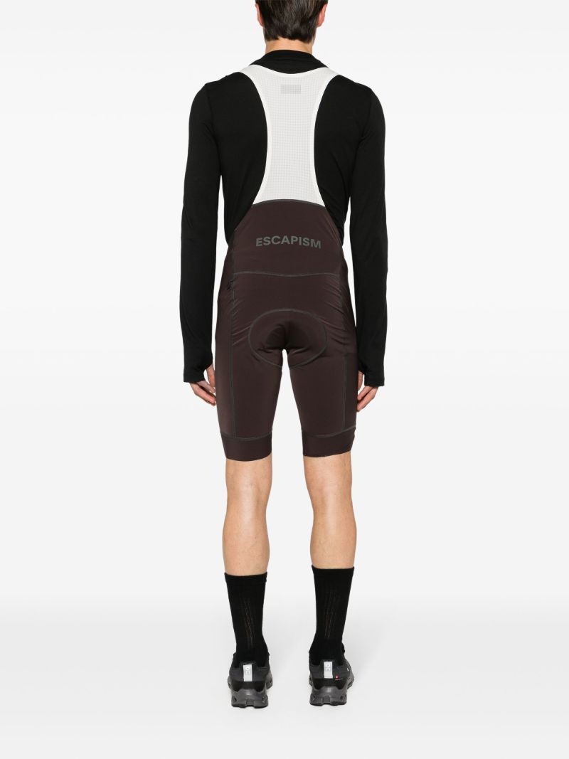 Red Escapism Bibs Cycling Shorts