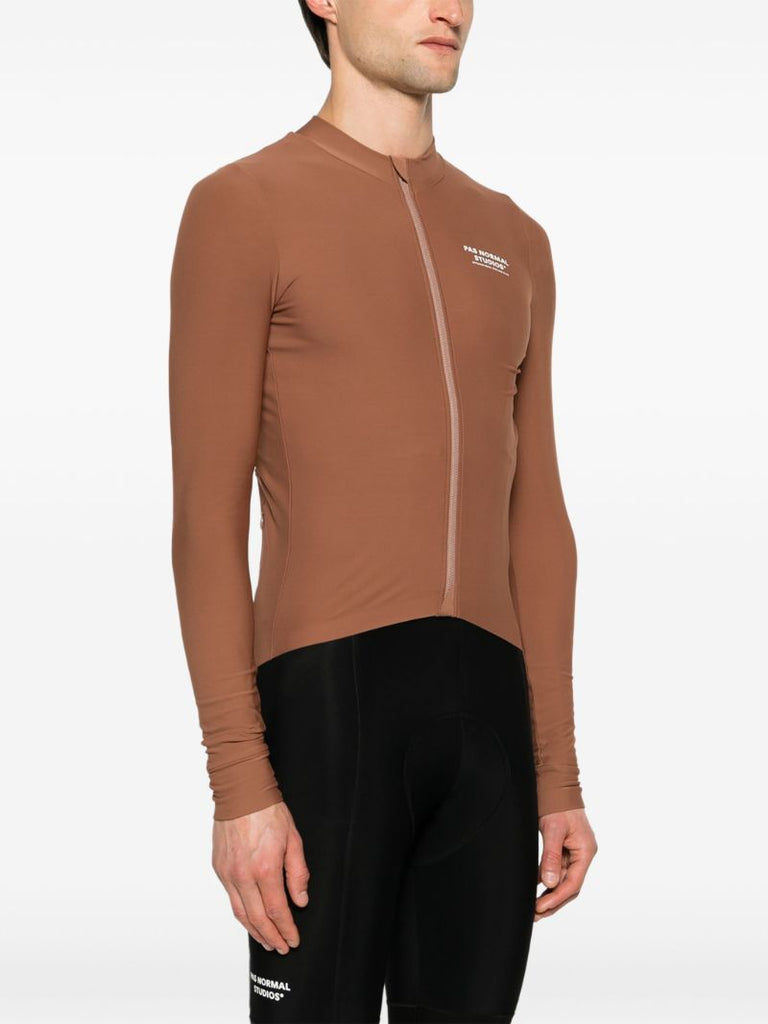 Brown Mechanism Logo-print Performance Jacket