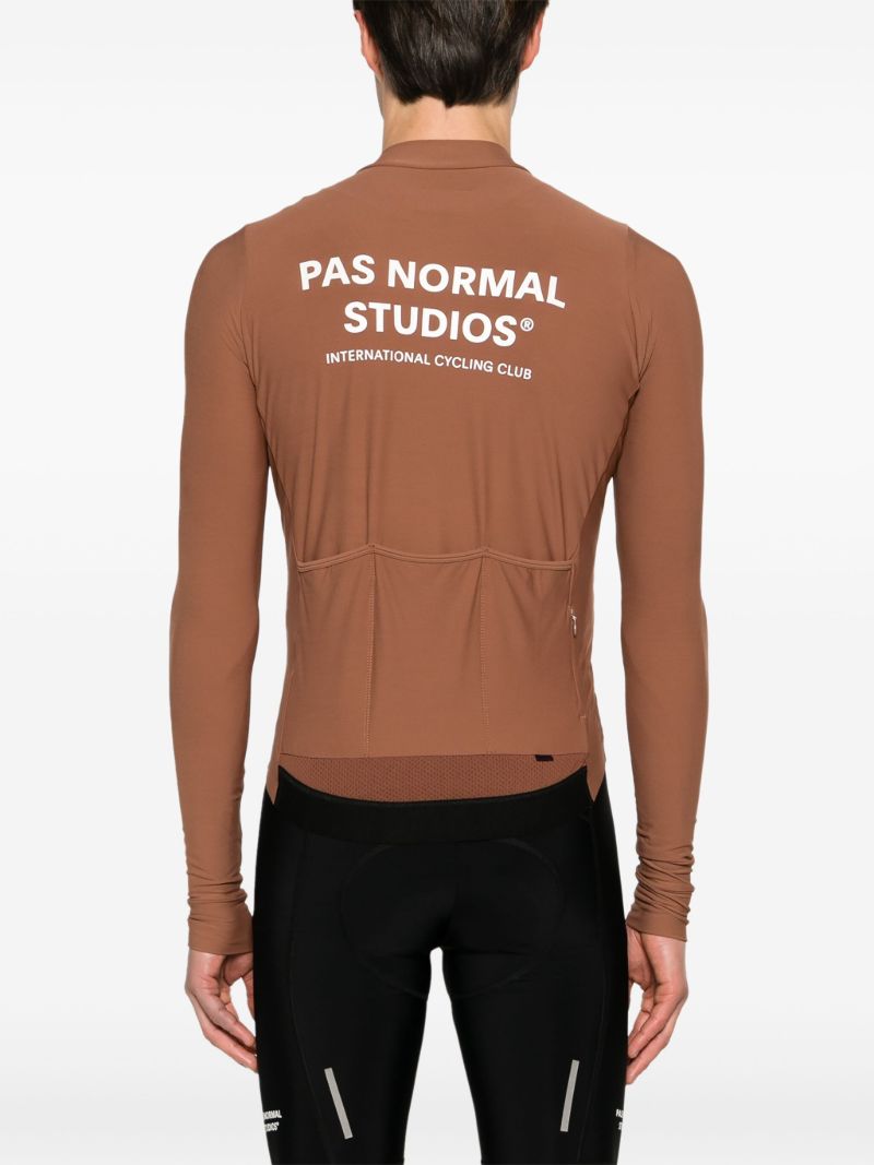 Brown Mechanism Logo-print Performance Jacket