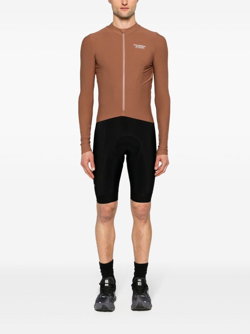 Brown Mechanism Logo-print Performance Jacket