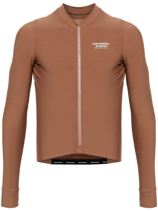 Brown Mechanism Logo-print Performance Jacket