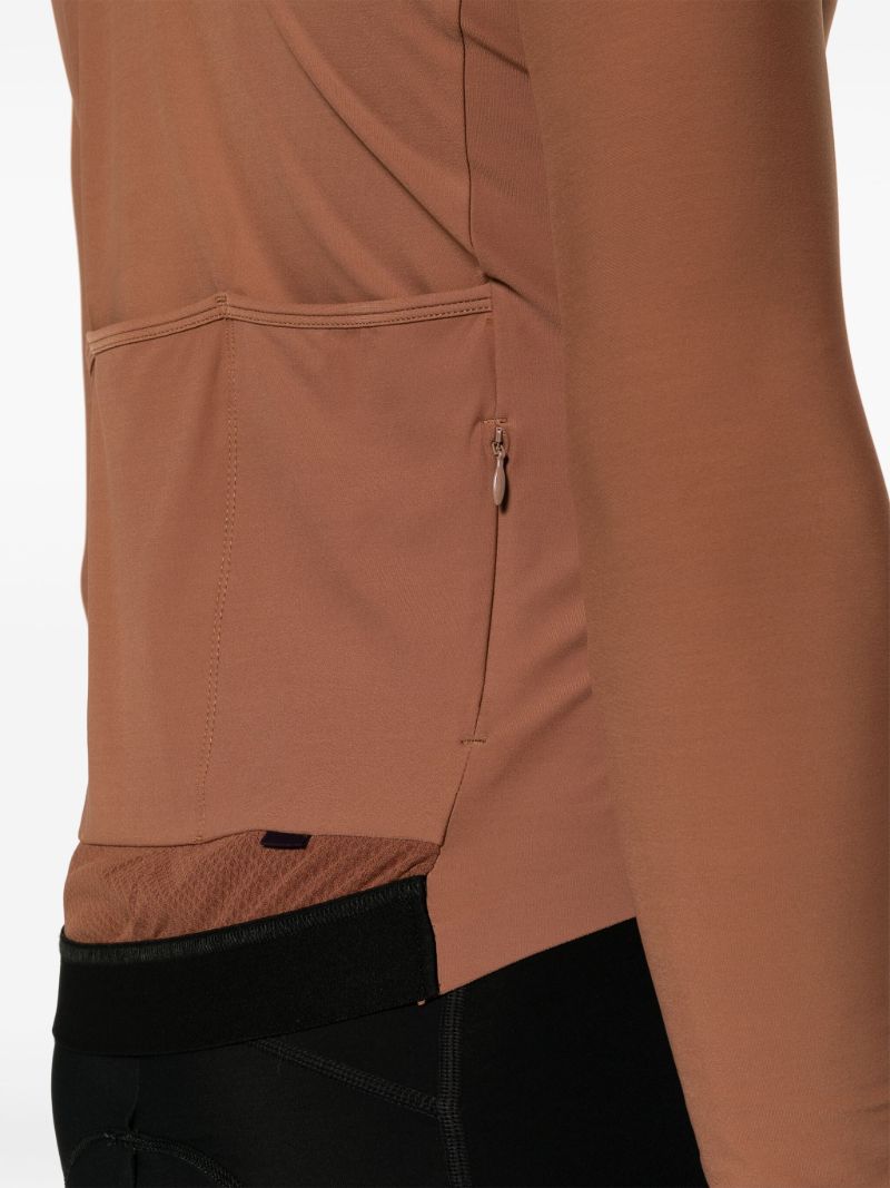 Brown Mechanism Logo-print Performance Jacket