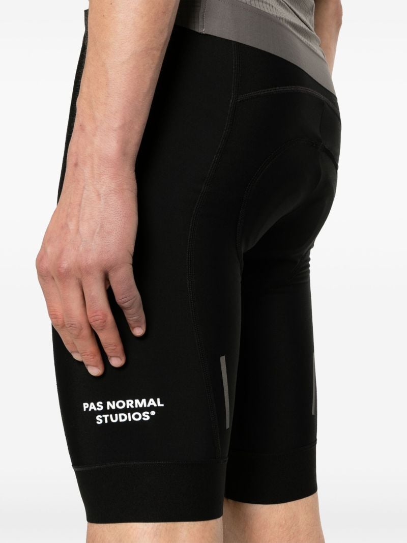 Black Essential Thermal Cycling Bib Shorts
