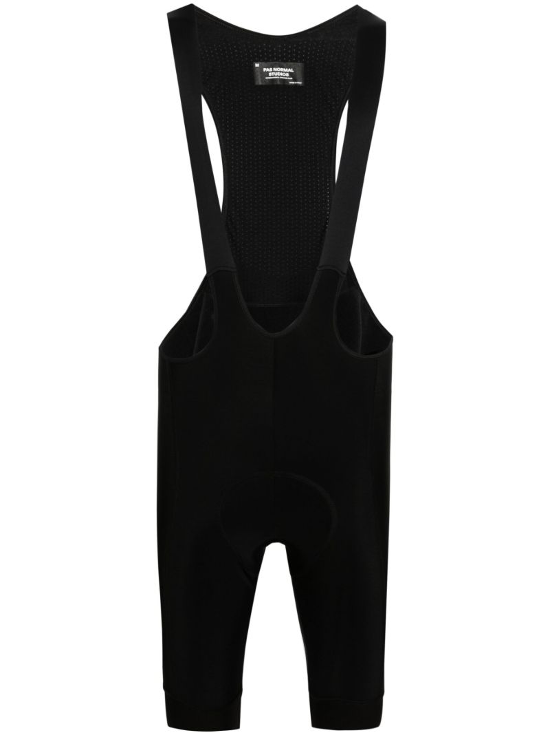 Black Essential Thermal Cycling Bib Shorts