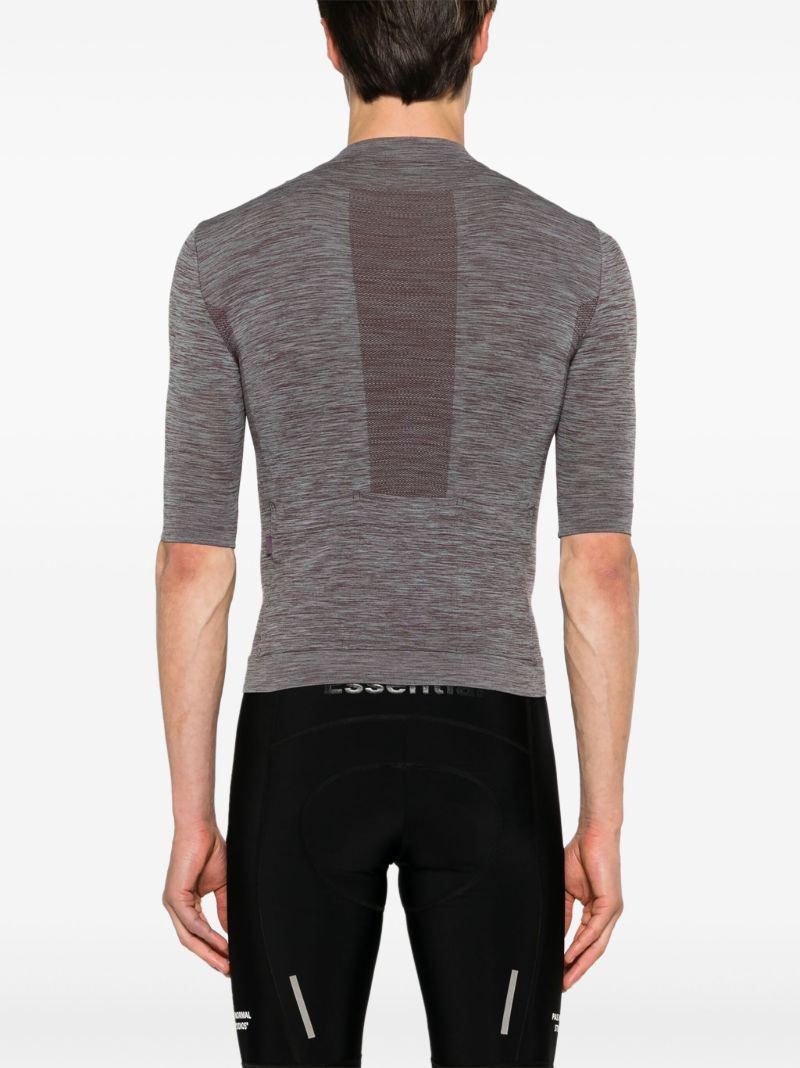 Red Escapism Logo-embroidered Performance Top