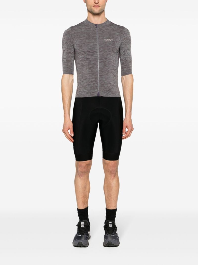 Red Escapism Logo-embroidered Performance Top