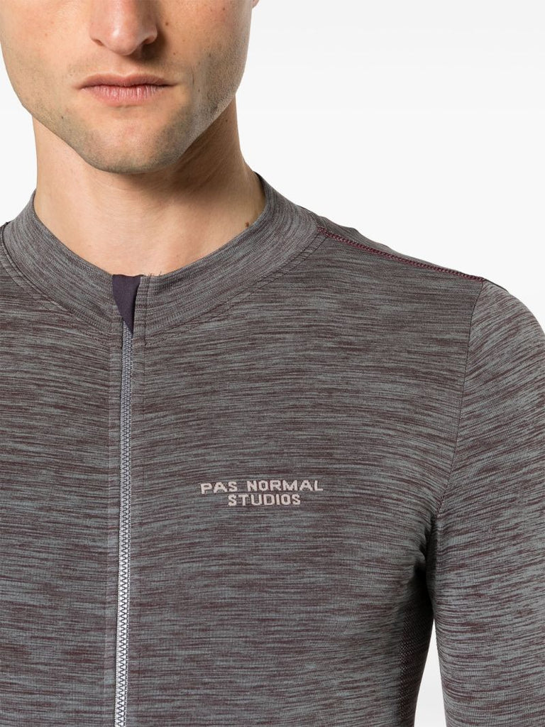 Red Escapism Logo-embroidered Performance Top