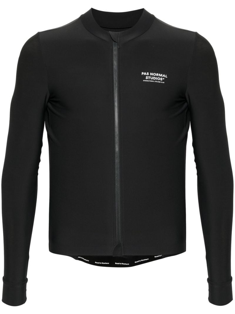 Black Mechanism Jersey Performance Jacket
