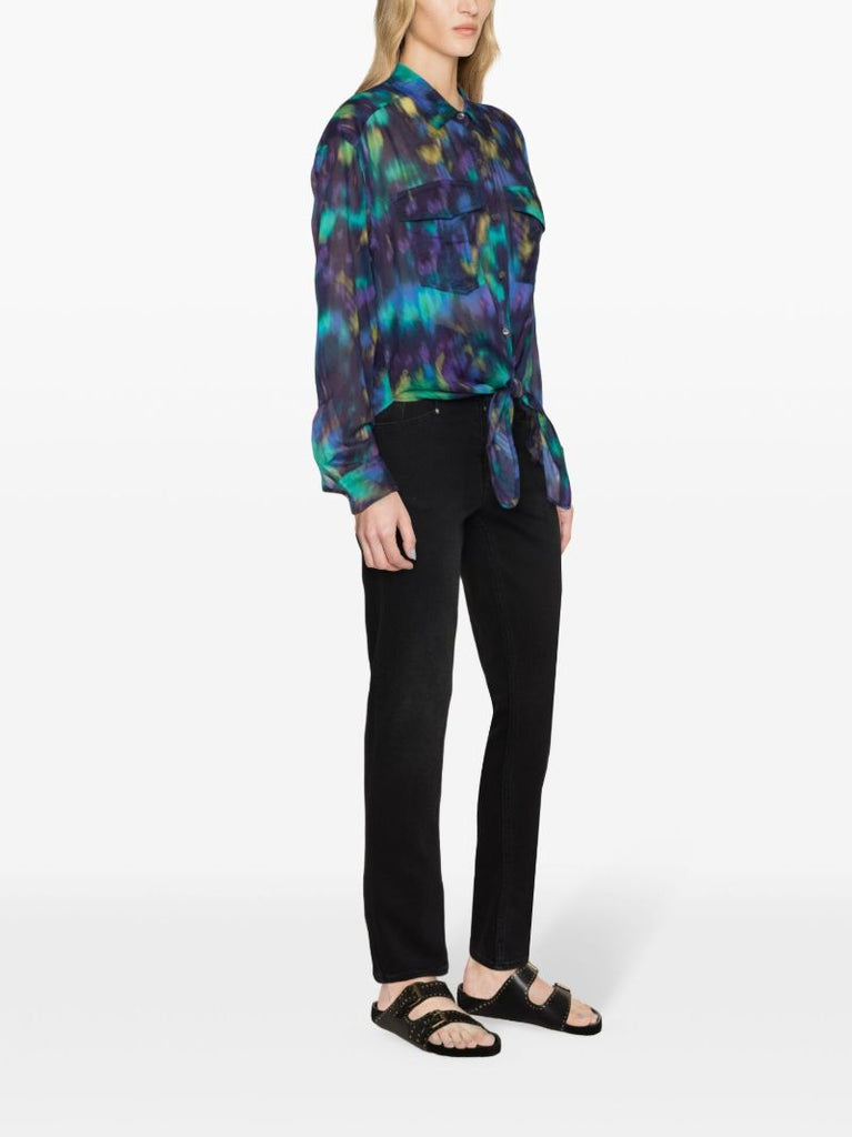 Blue Nath Tie-dye Organic Cotton Shirt