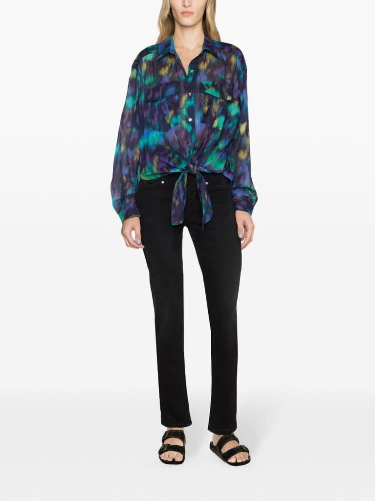 Blue Nath Tie-dye Organic Cotton Shirt