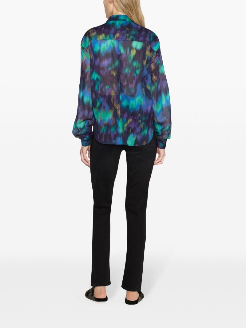 Blue Nath Tie-dye Organic Cotton Shirt