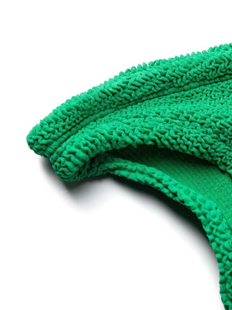 Green Juno Crinkled Bikini