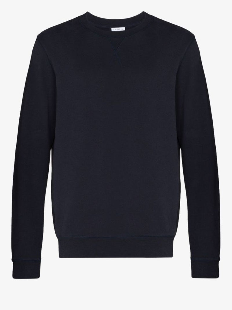 Crew Neck Cotton Sweater