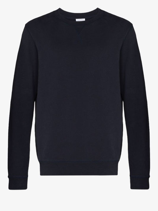 Crew Neck Cotton Sweater