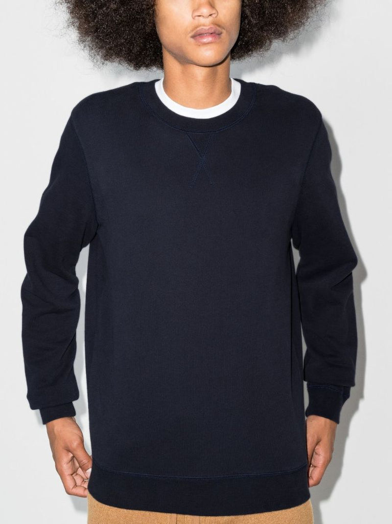 Crew Neck Cotton Sweater