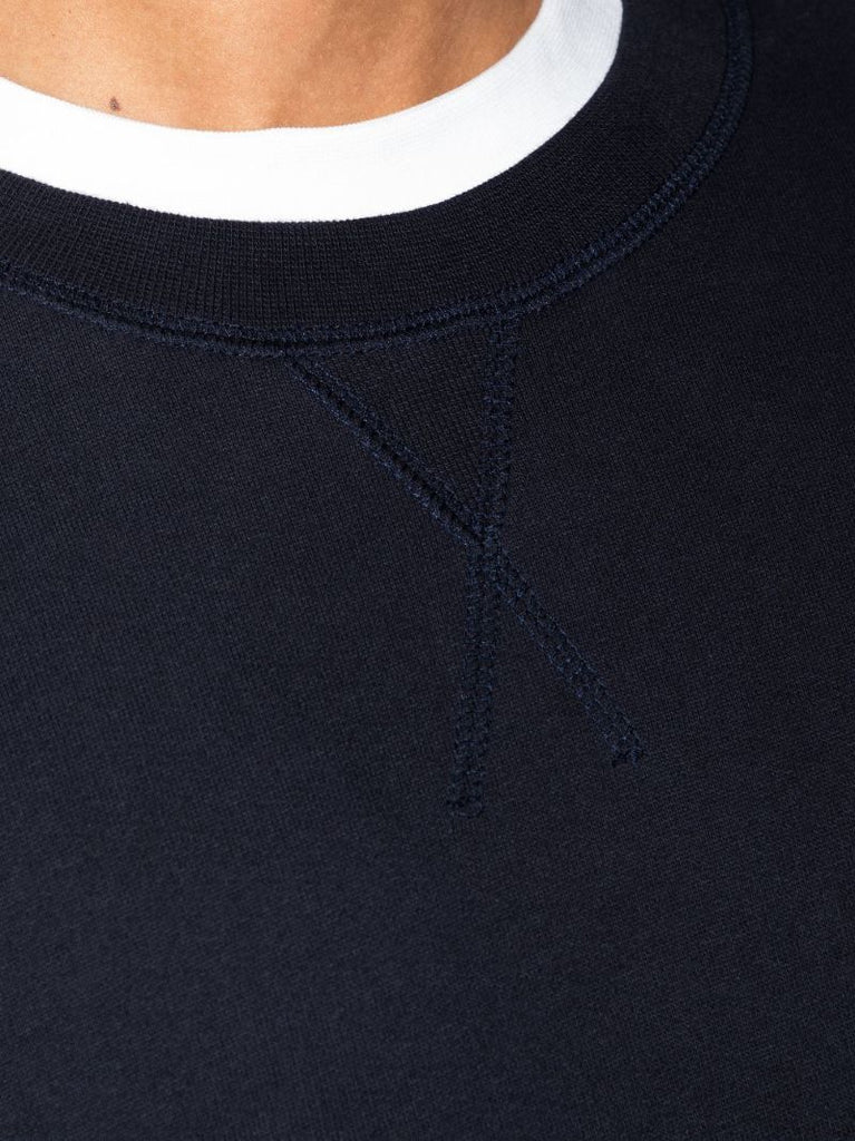Crew Neck Cotton Sweater