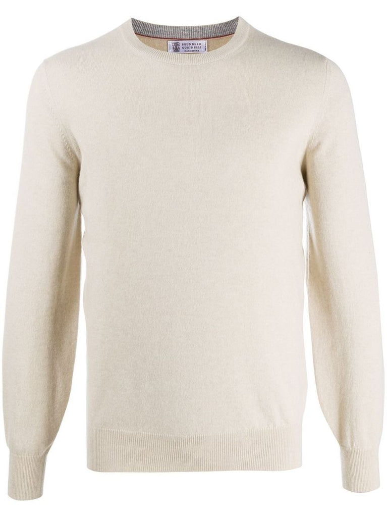 Neutral Cashmere Sweater