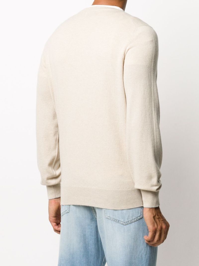 Neutral Cashmere Sweater